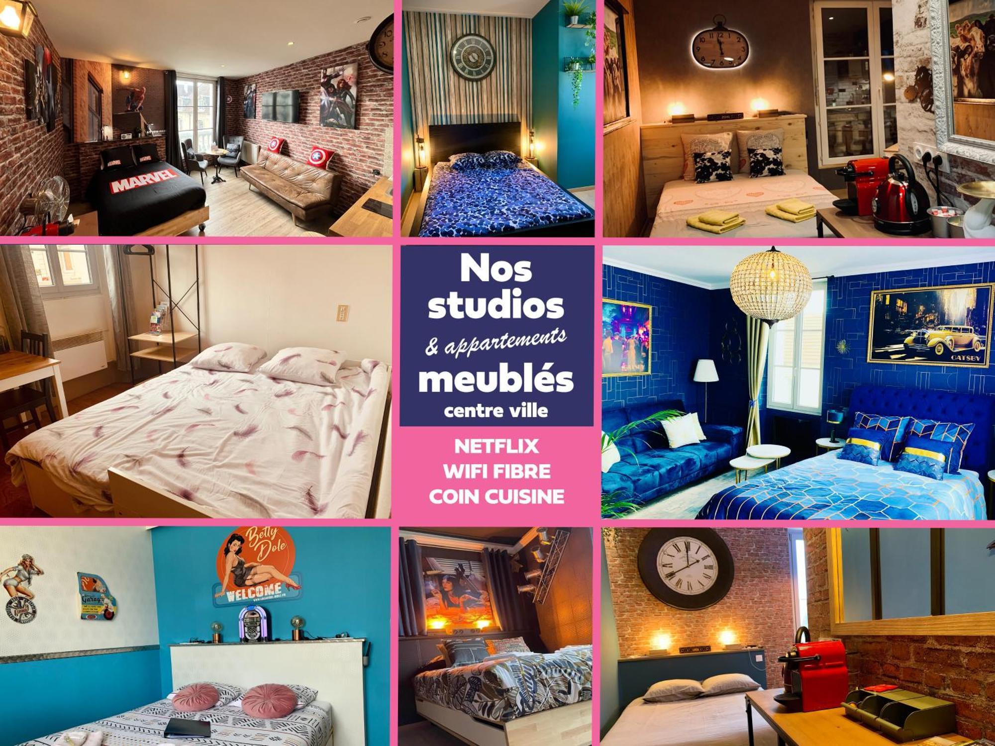 Nos Studios Au Centre Ville A Dole Kültér fotó
